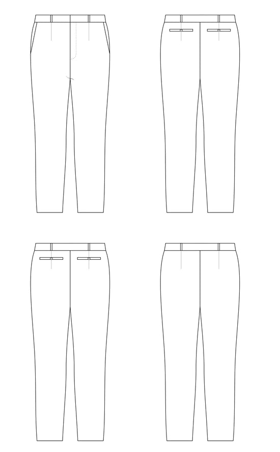 Meriam Trousers Cashmerette