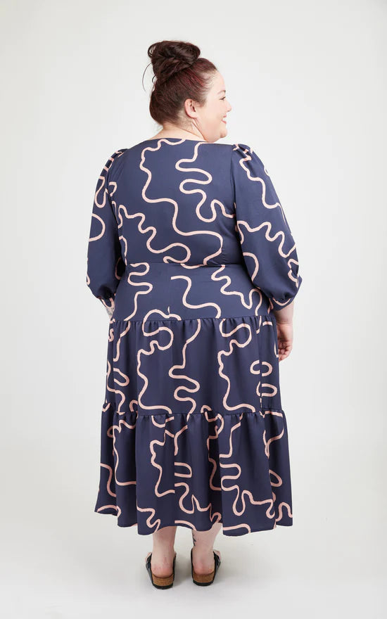Roseclair Dress - Cashmerette Printed Pattern