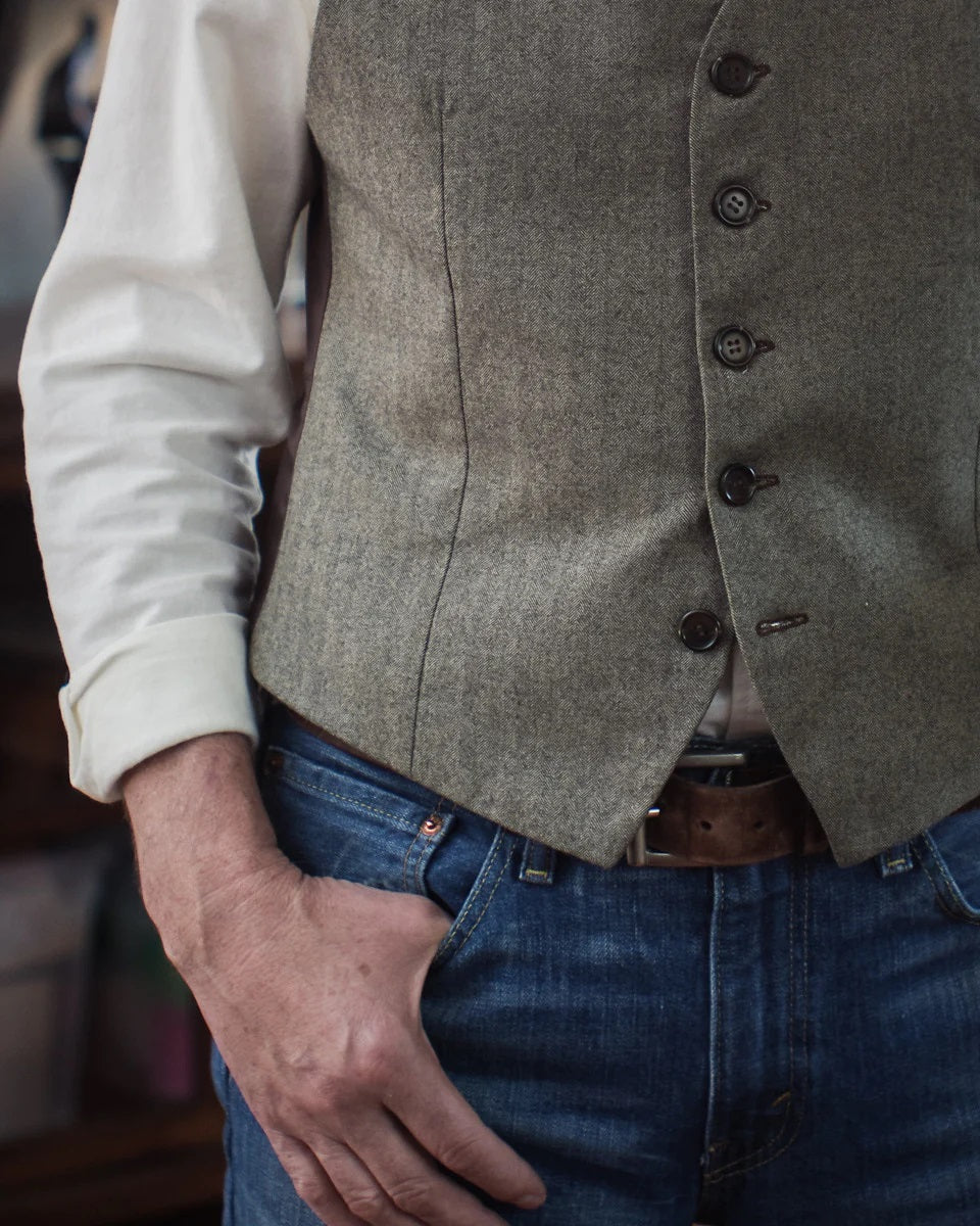 Belvedere Waistcoat Pattern by Thread Theory