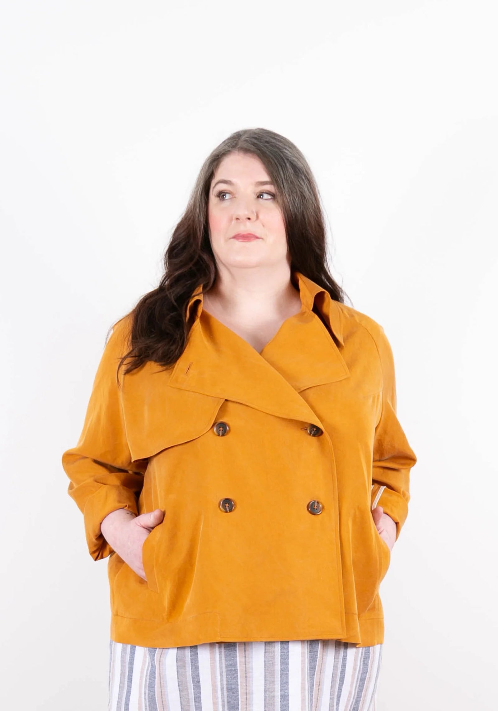 Cortland Trench a Grainline Studio Sewing Pattern