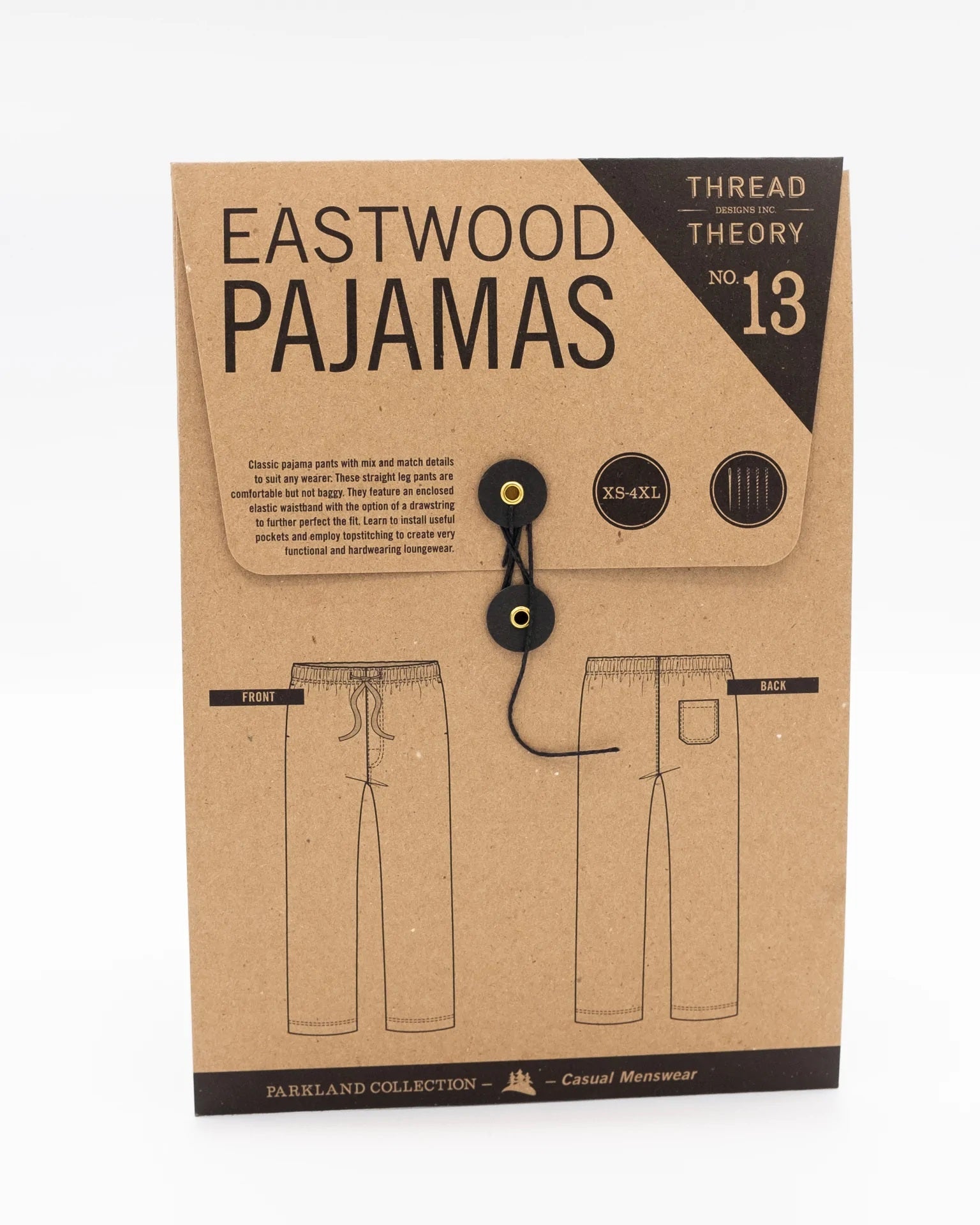Eastwood Pajamas Pattern by Thread Theory