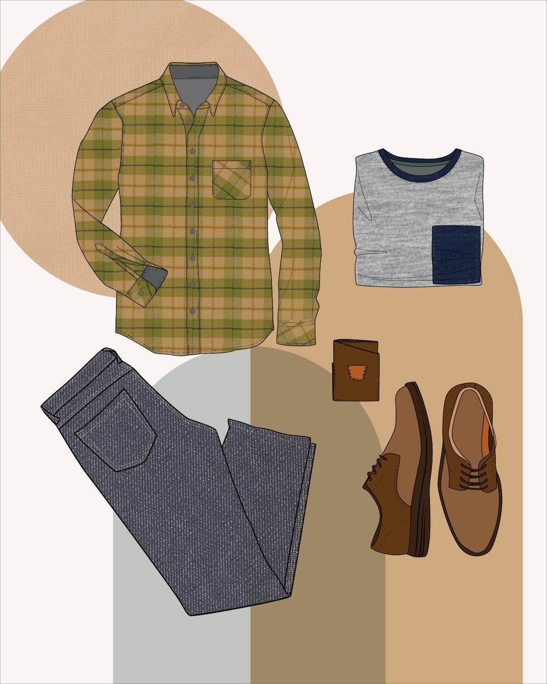 Quadra Jeans Pattern by Thread Theory