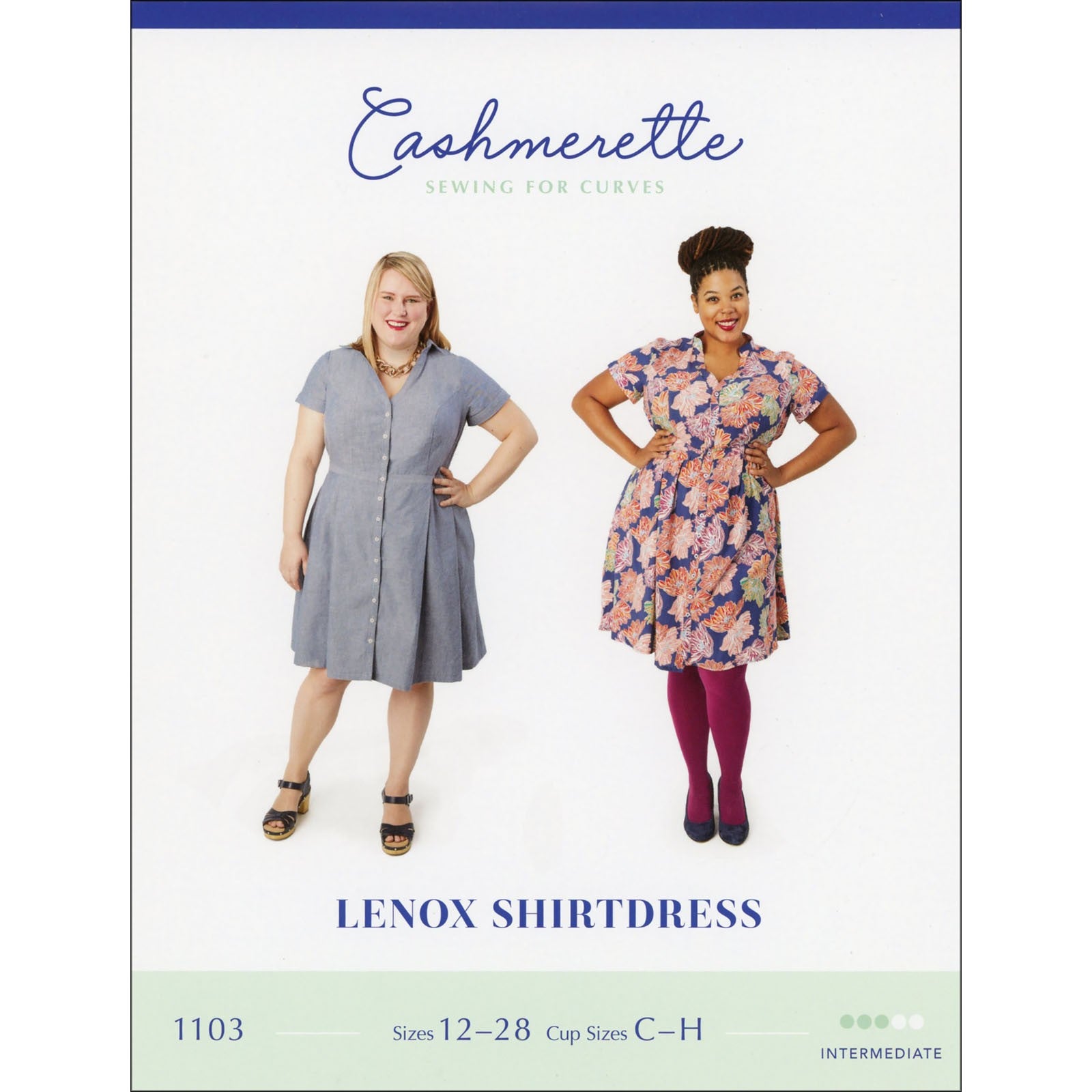Lenox Shirtdress - Cashmerette Printed Pattern