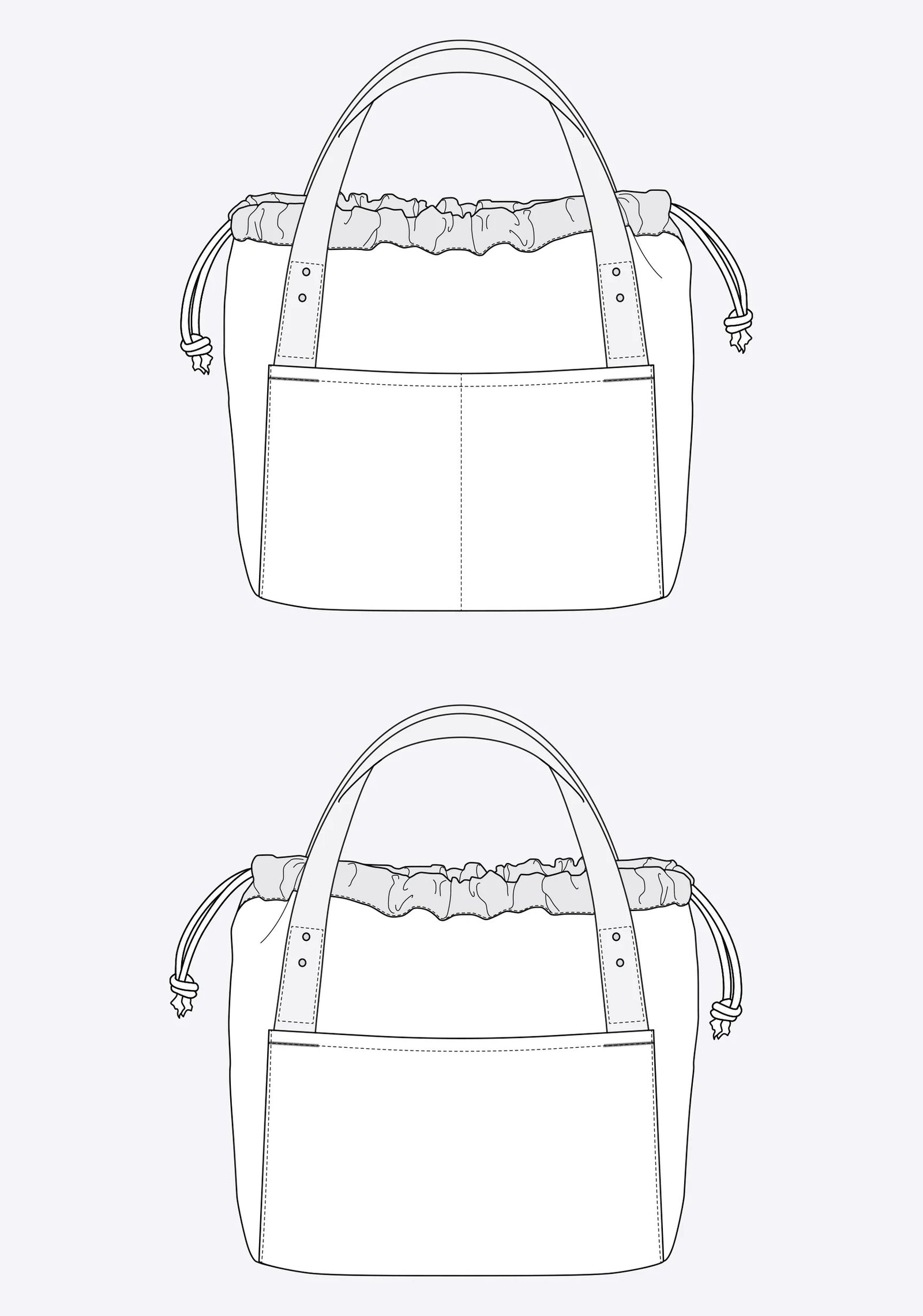 Town Bag  a Grainline Studio Sewing Pattern