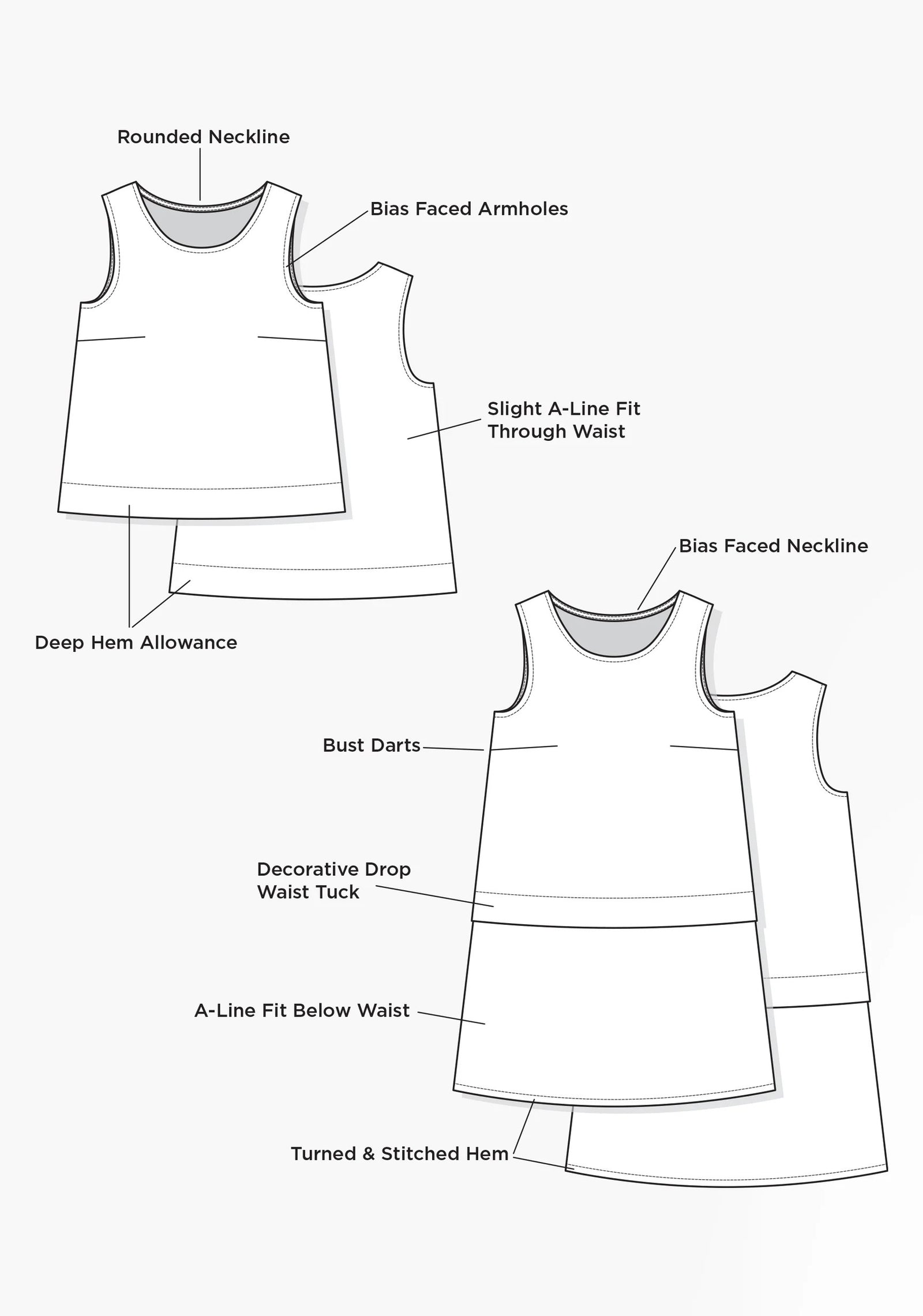 Willow Tank  a Grainline Studio Sewing Pattern