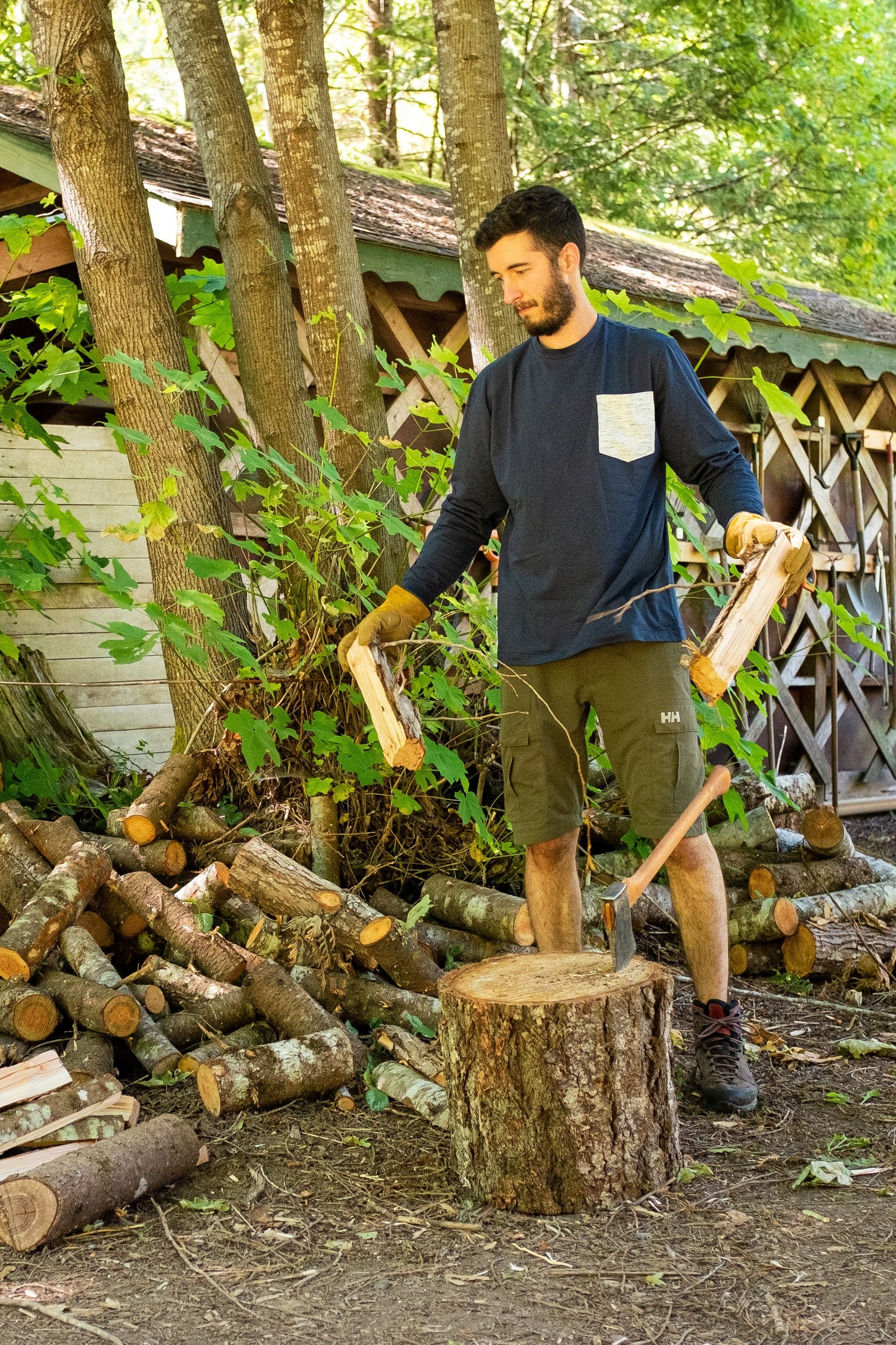 Woodly Tee Pattern by Thread Theory