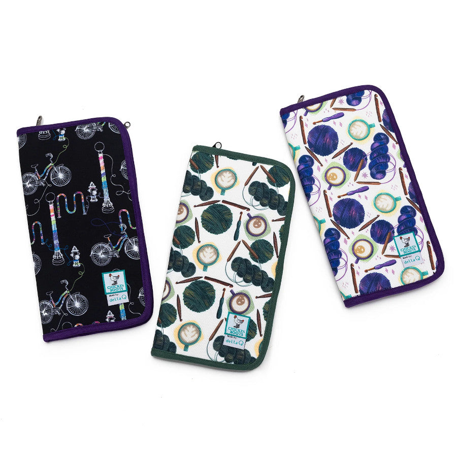 Chicken Boots x Della Q DPN/Crochet Hook Case