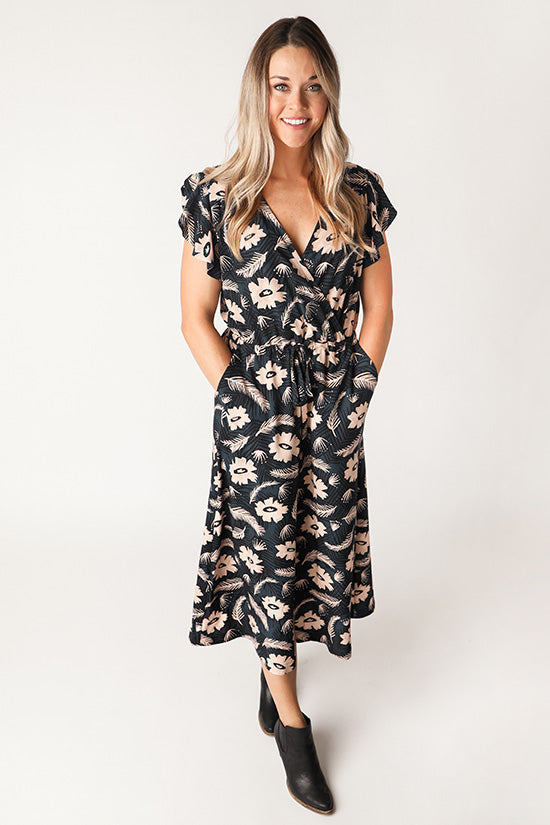 Orchid Midi Dress