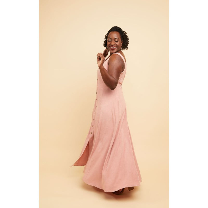 Holyoke Maxi Dress - Cashmerette Printed Pattern