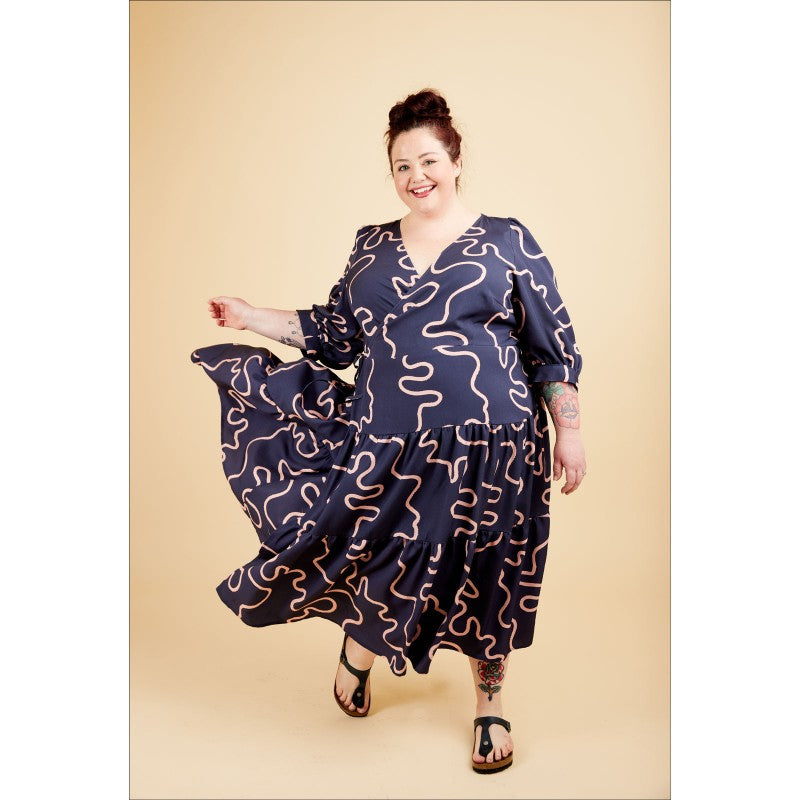 Roseclair Dress - Cashmerette Printed Pattern