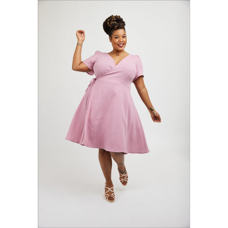 Roseclair Dress - Cashmerette Printed Pattern