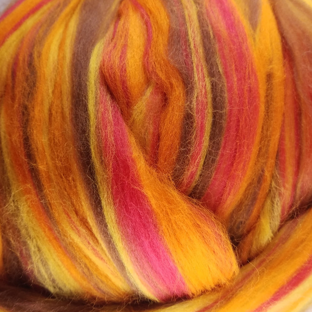 Blended Dyed Merino Top