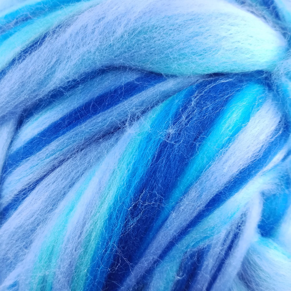 Blended Dyed Merino Top