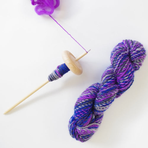 Beginner Spindle Spinning - June, July, August