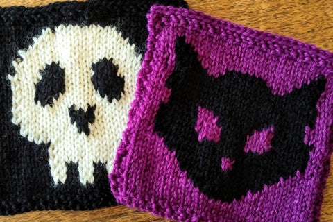 Beginner Intarsia - Halloween Edition