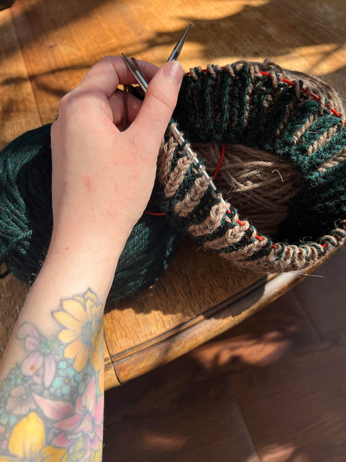 Beginner Brioche Knitting - Crafting a Cowl