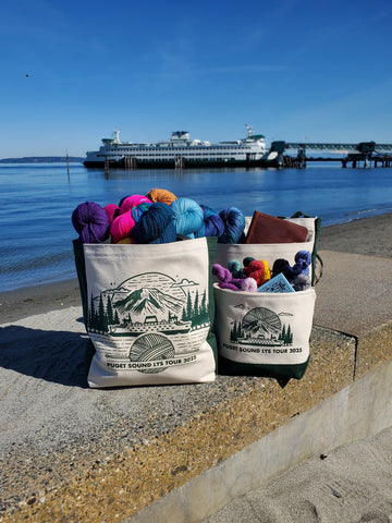 Zippered Yarn Bag w/ Grommet