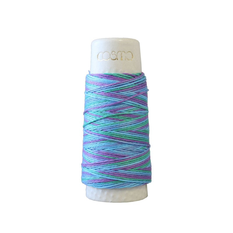 Cosmo Hidamari Sashiko Multicolored Threads