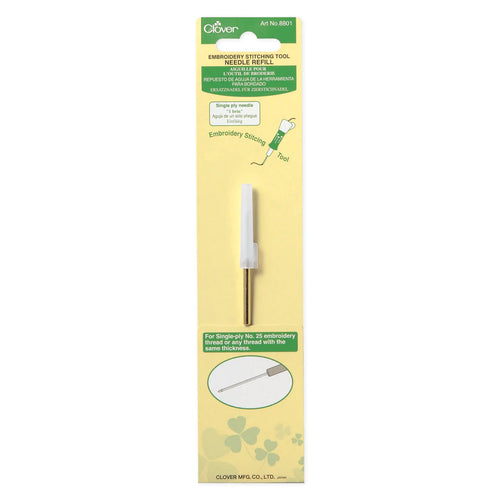 Clover Embroidery Stitching Tool Needle Refills