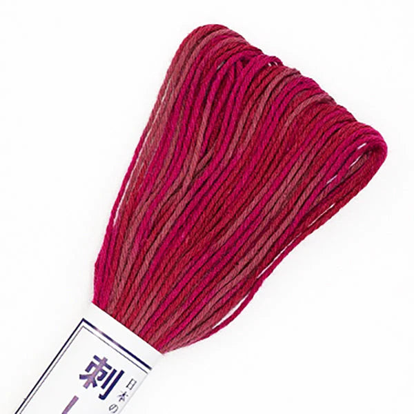 Olympus Sashiko  Multi Colored Thread 22yds