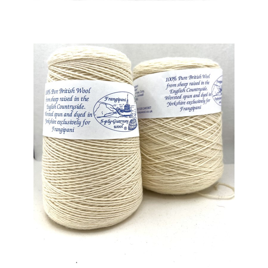 Frangipani Traditional Guernsey Wool Cones
