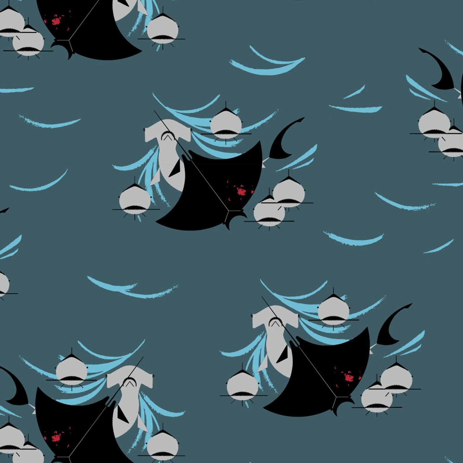 Birch Fabrics Charley Harper Coastal