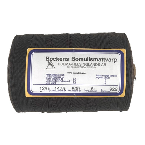 Bockens Rug Warp 12/6 Cotton by the ounce