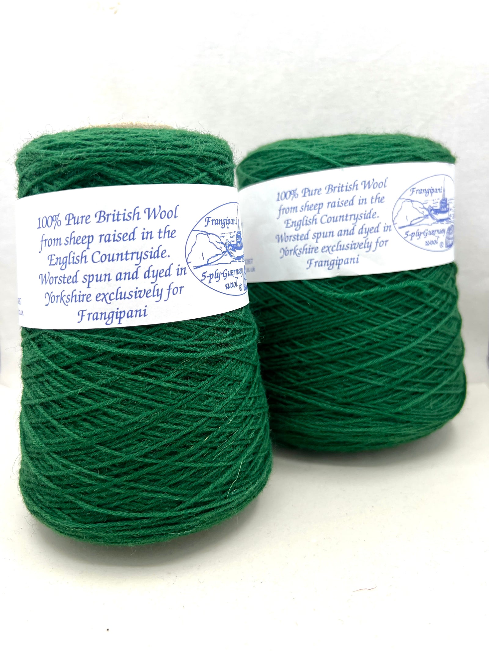 Frangipani Traditional Guernsey Wool Cones