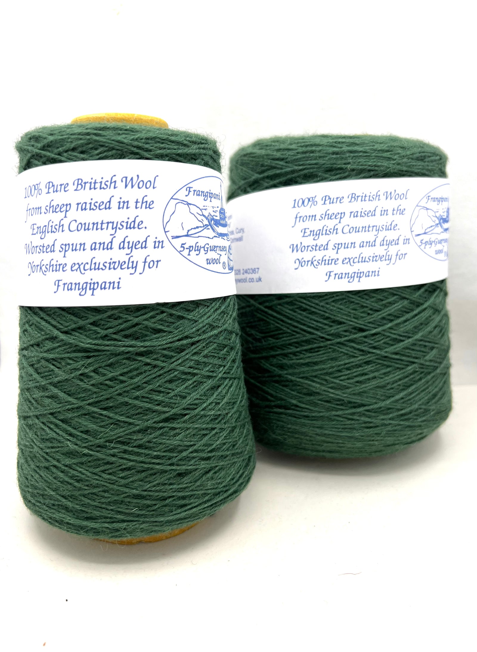 Frangipani Traditional Guernsey Wool Cones