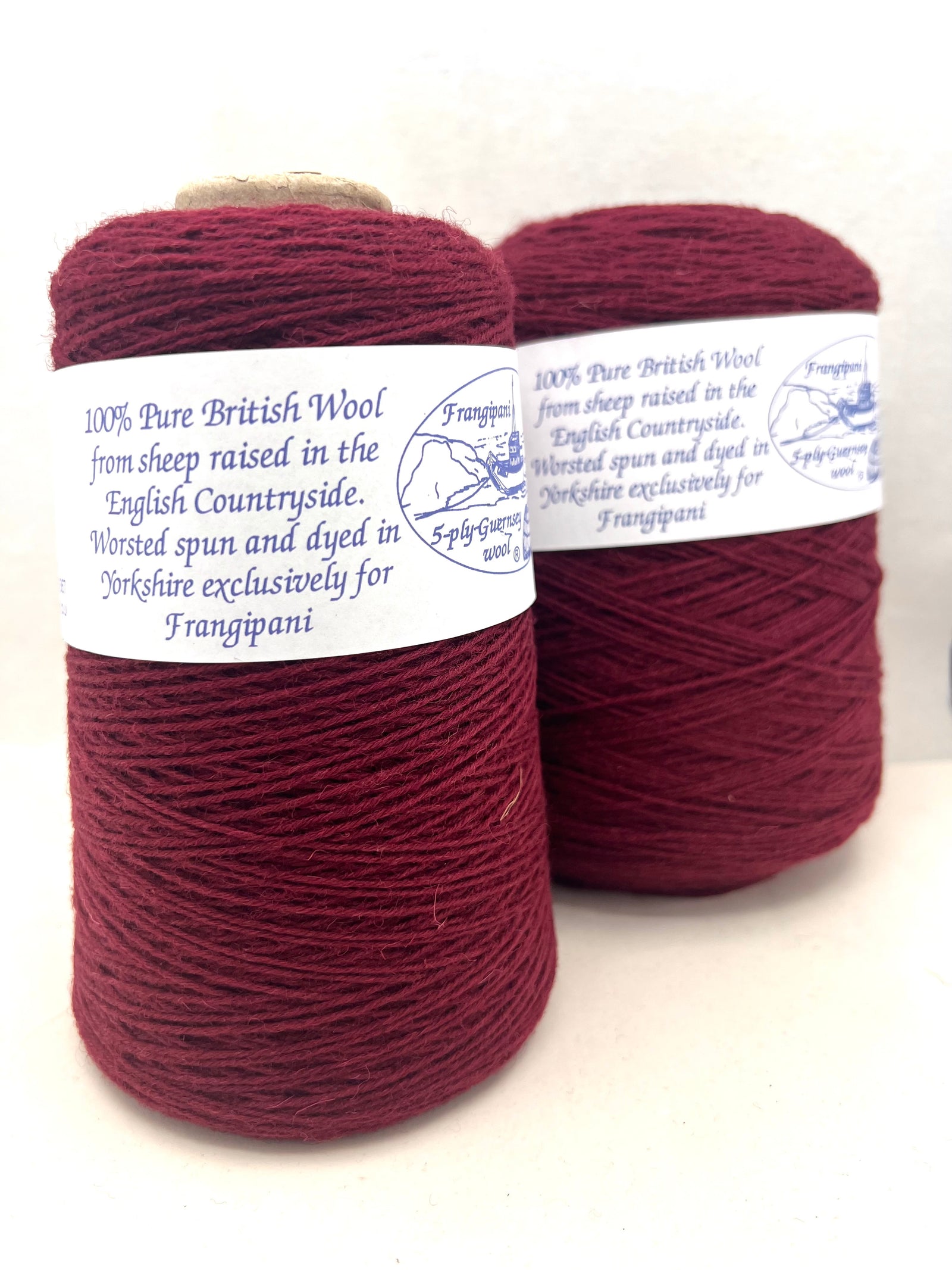Frangipani Traditional Guernsey Wool Cones