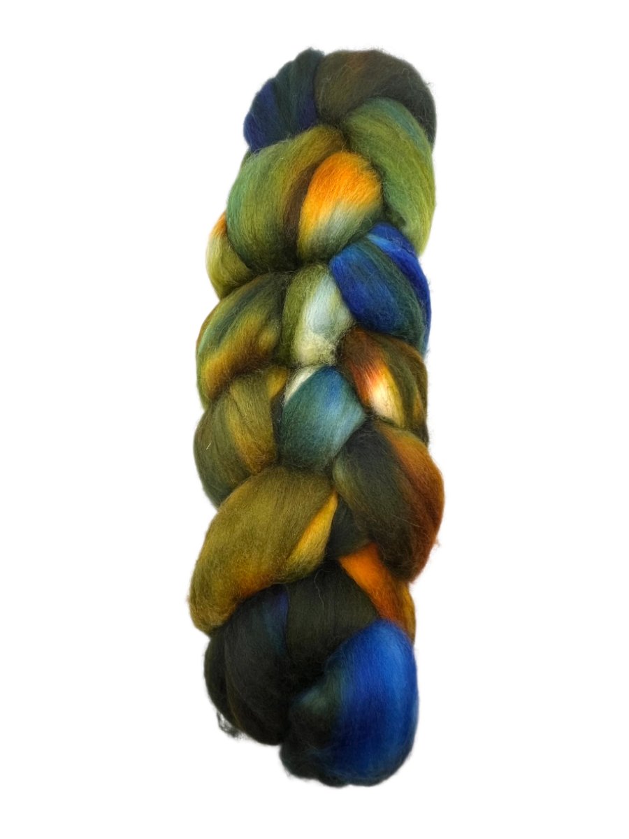 Leviathan Fibers Falkland Hand dyed Fiber Braid