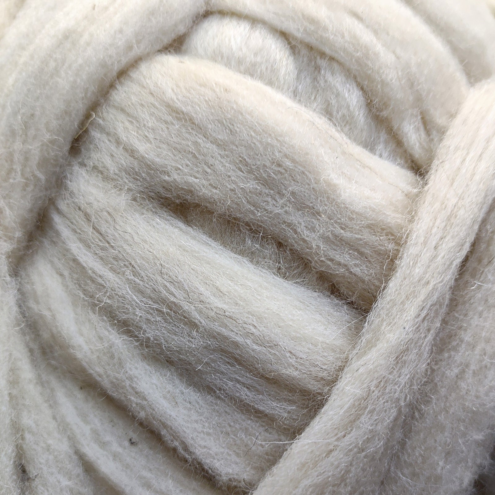 Gaddi Wool - White