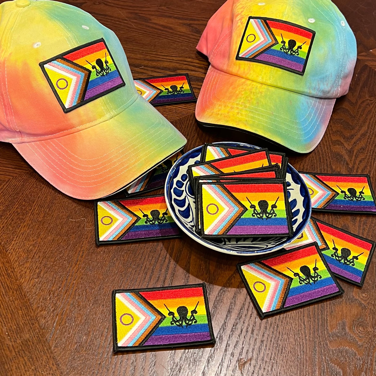 Northwest Yarns Pride Flag Patch