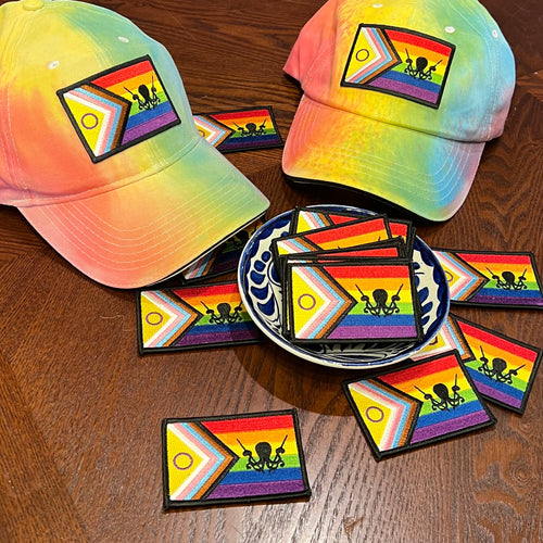 Northwest Yarns Pride Flag Patch