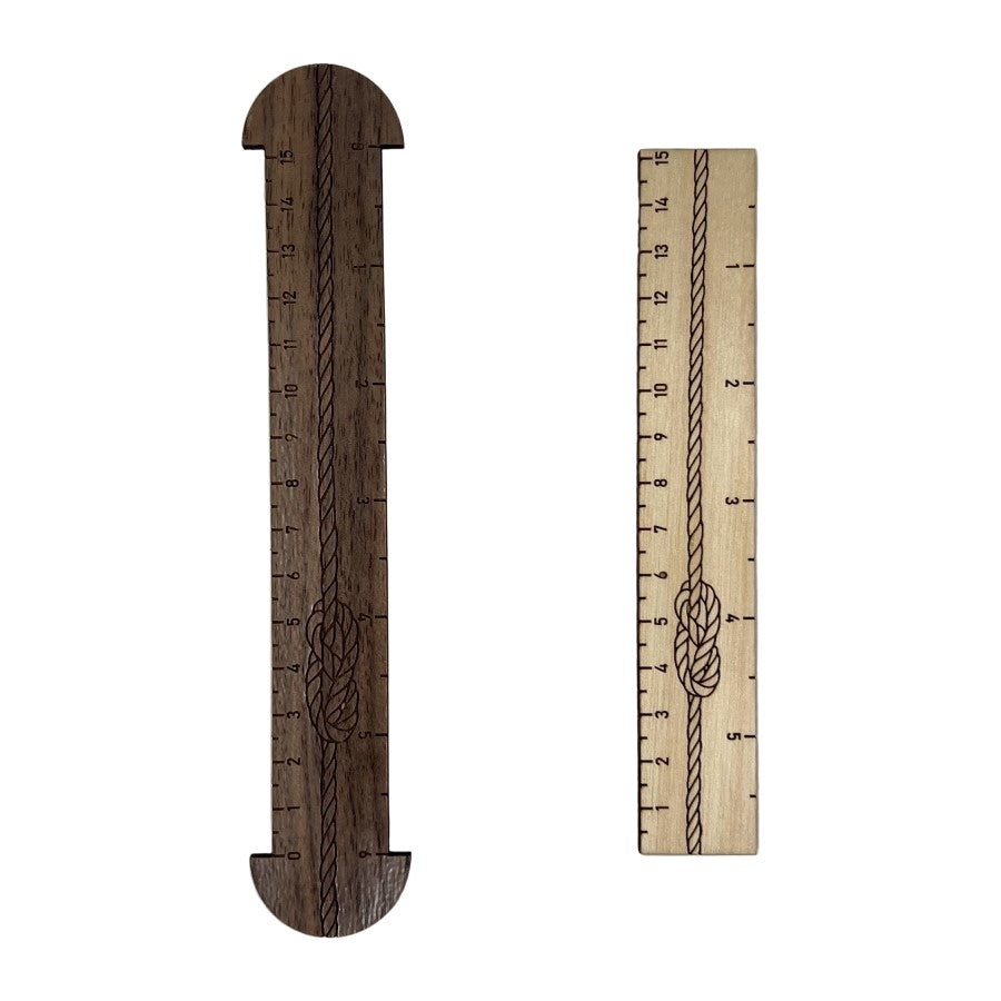Northwest Yarns 6-inch/15cm Wood Ruler