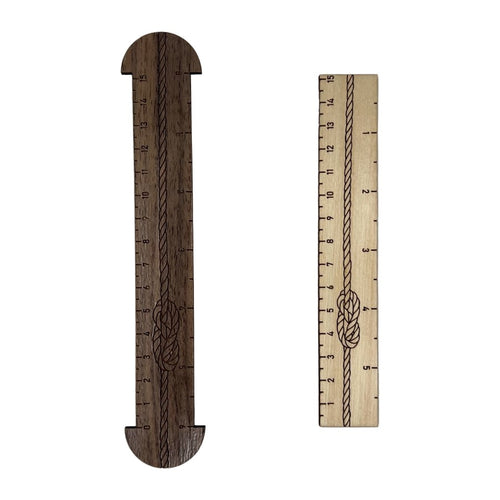 Northwest Yarns 6-inch/15cm Wood Ruler