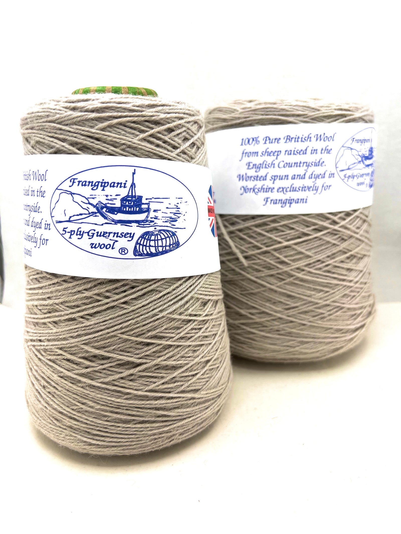 Frangipani Traditional Guernsey Wool Cones