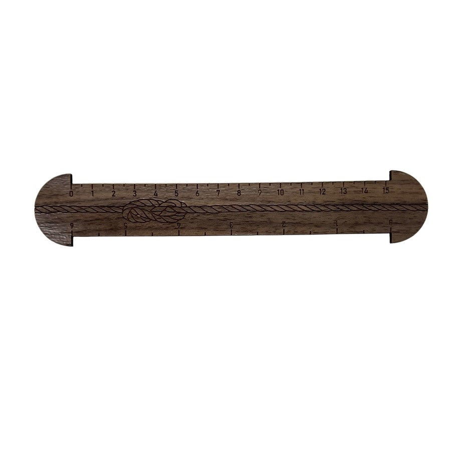Northwest Yarns 6-inch/15cm Wood Ruler