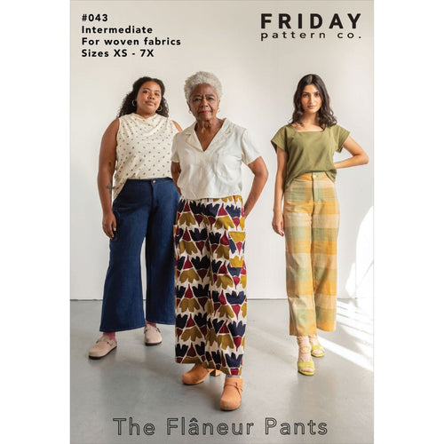 The Flaneur Pants by Friday Pattern Co