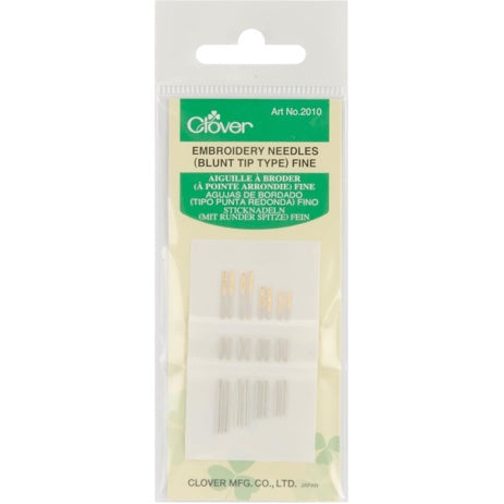 Clover Blunt Tip Embroidery Needles