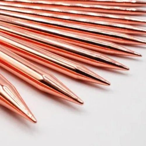 Lykke 6" CYPRA Copper Double Point Needles