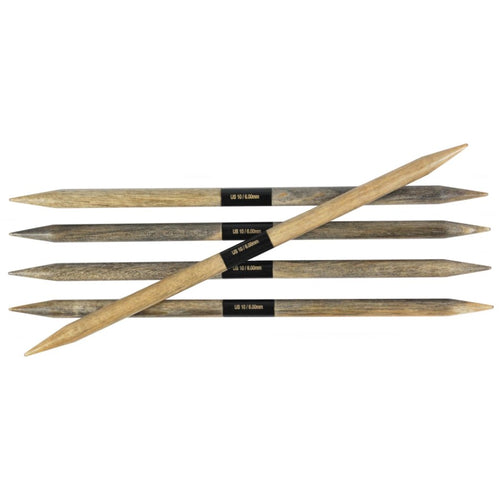 Lykke 8" Driftwood Double Point Needles