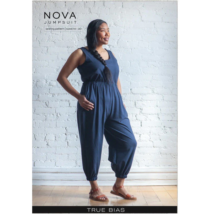 Nova Jumpsuit a True Bias Sewing Pattern