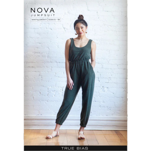 Nova Jumpsuit a True Bias Sewing Pattern