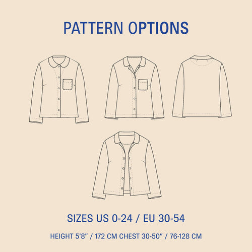 Dukke Blouse Sewing Pattern Wardrobe By Me