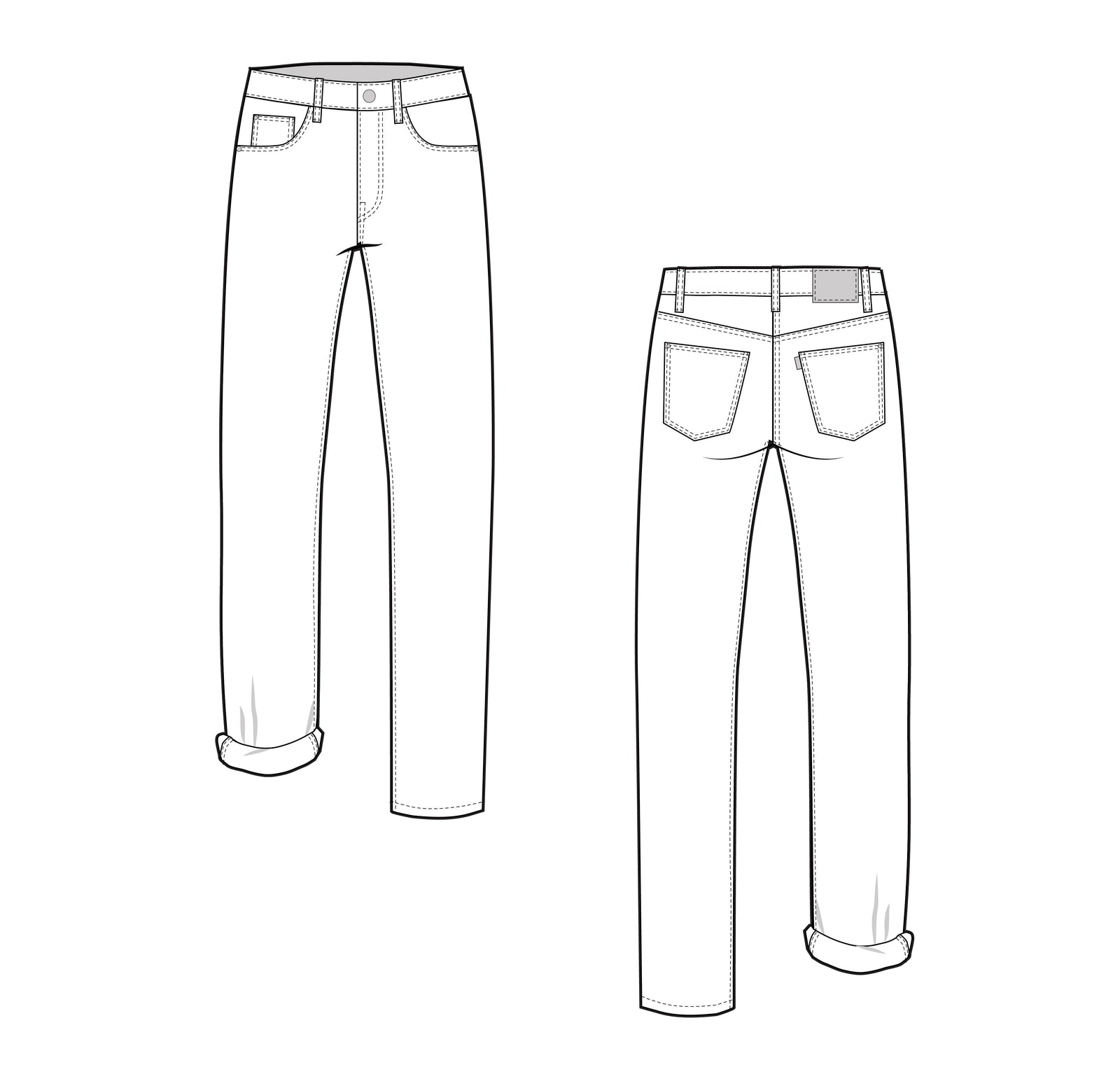 Morgan Jeans Pattern