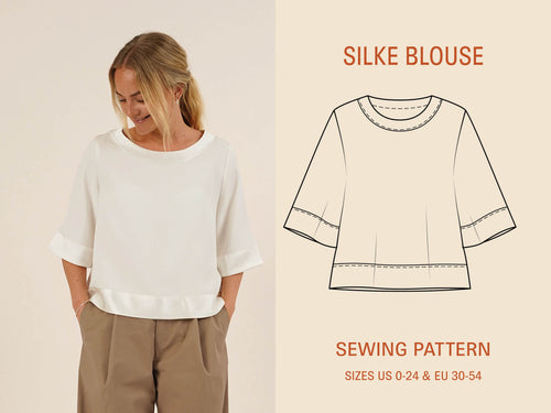 Silke Blouse Sewing pattern