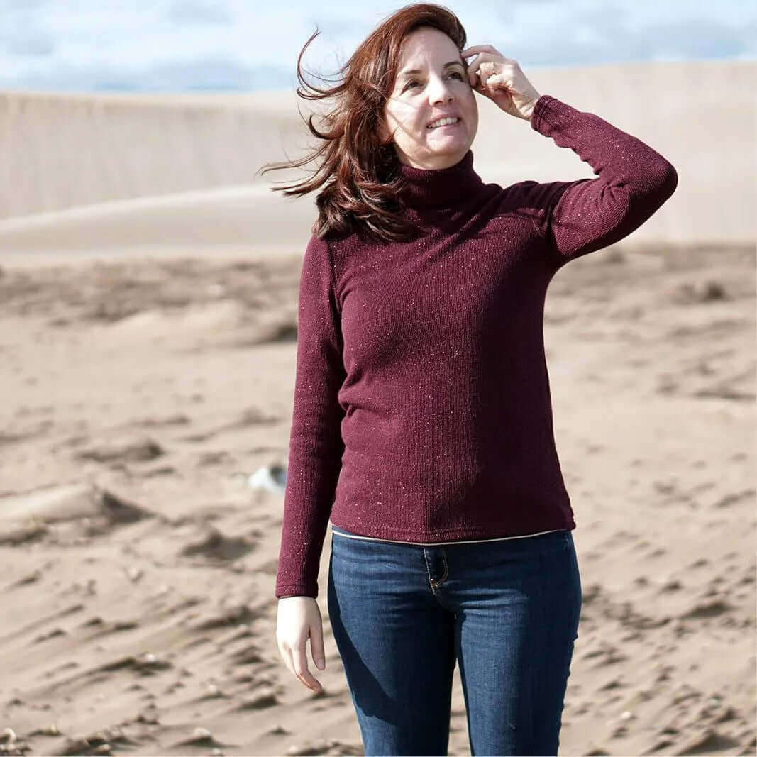 Trudy Turtleneck Tshirt Sewing Pattern Wardrobe By Me