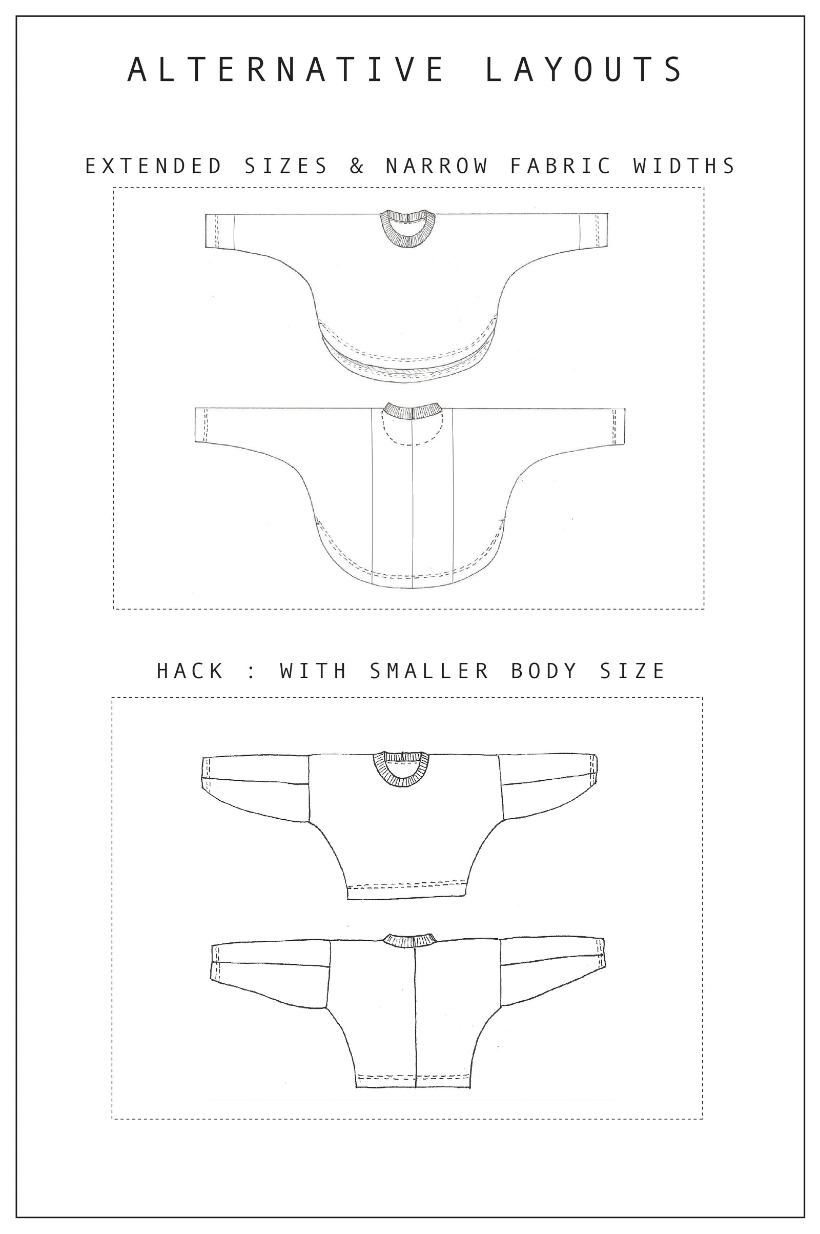 ZW Jumper - PDF Sewing Pattern