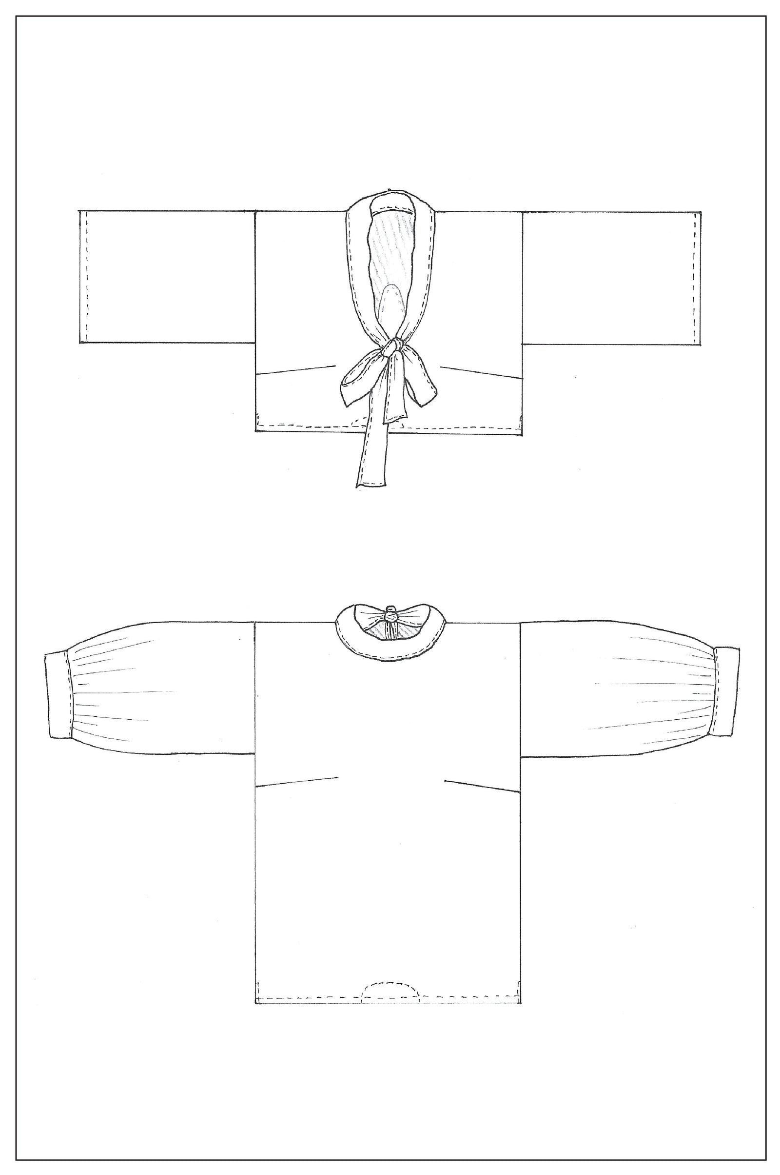 ZW Tie Top - PDF Sewing Pattern